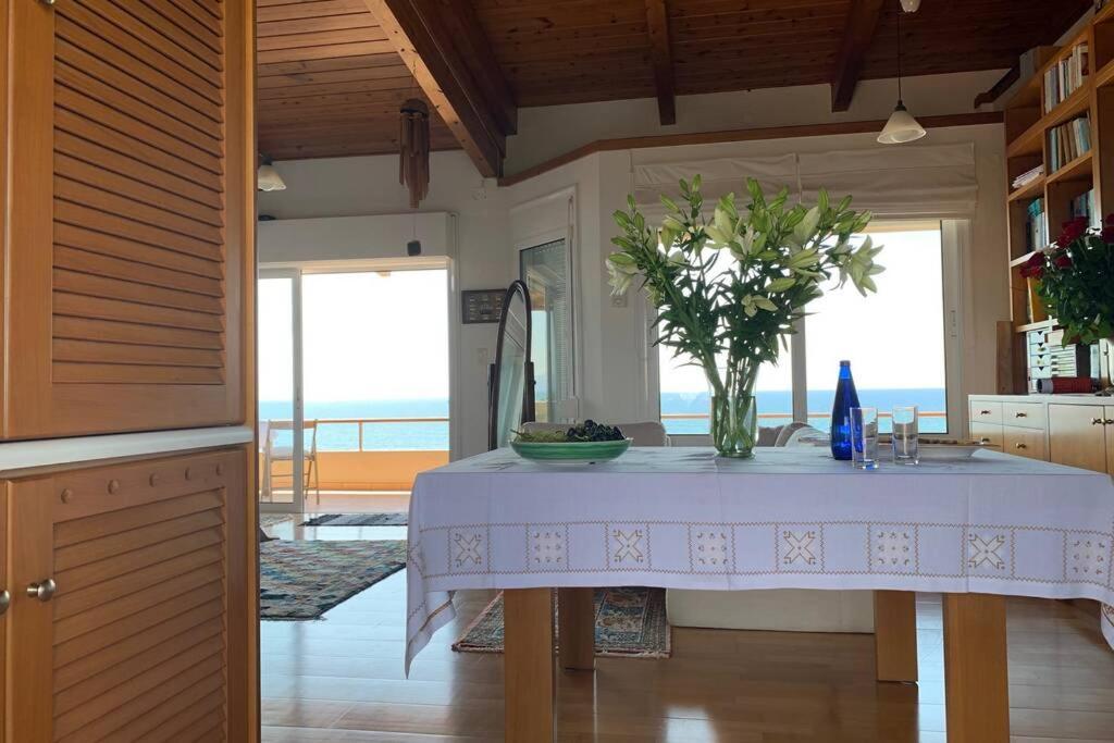 360º Suite With Endless Views To The Ionian Sea Mytikas  Esterno foto